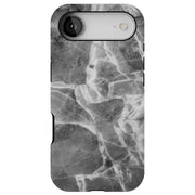 Black Marble 4 Tough Cases For Apple iPhone (17, 16, 15, 14, 13, 12, 11, X, SE, 8, 7/ Air, Plus, Pro, Max, Mini, XR, XS), Print in USA