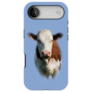 Animal Cow Tough Cases For Apple iPhone (17, 16, 15, 14, 13, 12, 11, X, SE, 8, 7/ Air, Plus, Pro, Max, Mini, XR, XS), Print in USA