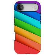 Rainbow Pride Tough Cases For Apple iPhone (17, 16, 15, 14, 13, 12, 11, X, SE, 8, 7/ Air, Plus, Pro, Max, Mini, XR, XS), Print in USA