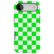Bright Checker Tough Cases For Apple iPhone (17, 16, 15, 14, 13, 12, 11, X, SE, 8, 7/ Air, Plus, Pro, Max, Mini, XR, XS), Print in USA