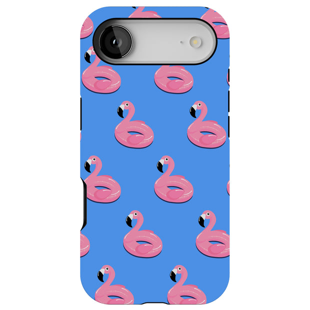 Cute Flamingo Tough Cases For Apple iPhone (17, 16, 15, 14, 13, 12, 11, X, SE, 8, 7/ Air, Plus, Pro, Max, Mini, XR, XS), Print in USA