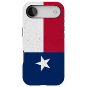 Texas Flag Tough Cases For Apple iPhone (17, 16, 15, 14, 13, 12, 11, X, SE, 8, 7/ Air, Plus, Pro, Max, Mini, XR, XS), Print in USA