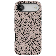Polka Dots Brn Tough Cases For Apple iPhone (17, 16, 15, 14, 13, 12, 11, X, SE, 8, 7/ Air, Plus, Pro, Max, Mini, XR, XS), Print in USA