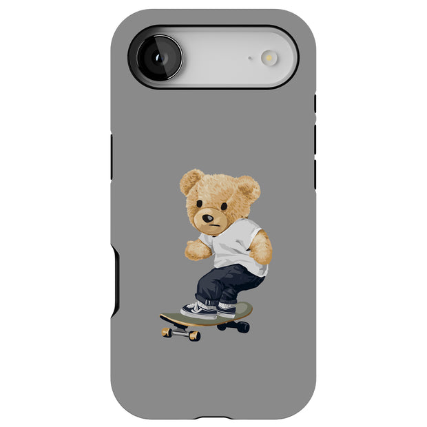 Thrasher Teddy Tough Cases For Apple iPhone (17, 16, 15, 14, 13, 12, 11, X, SE, 8, 7/ Air, Plus, Pro, Max, Mini, XR, XS), Print in USA