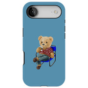 Kickback Teddy Tough Cases For Apple iPhone (17, 16, 15, 14, 13, 12, 11, X, SE, 8, 7/ Air, Plus, Pro, Max, Mini, XR, XS), Print in USA