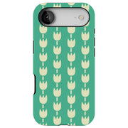 Floral 08 Tough Cases For Apple iPhone (17, 16, 15, 14, 13, 12, 11, X, SE, 8, 7/ Air, Plus, Pro, Max, Mini, XR, XS), Print in USA