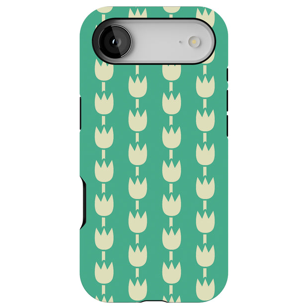 Floral 08 Tough Cases For Apple iPhone (17, 16, 15, 14, 13, 12, 11, X, SE, 8, 7/ Air, Plus, Pro, Max, Mini, XR, XS), Print in USA