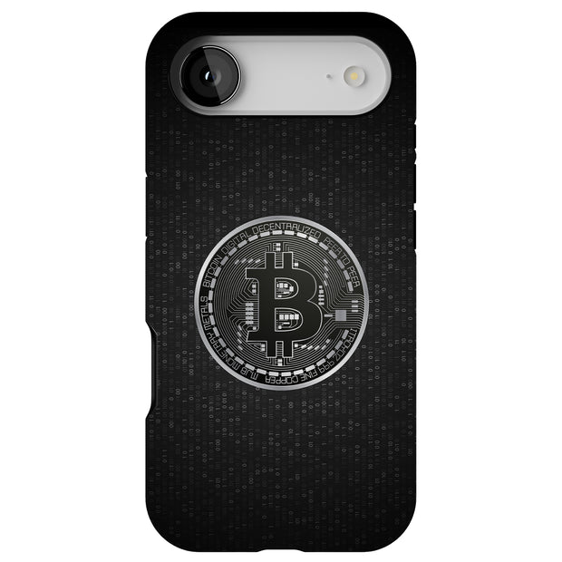 Bitcoin Crypto1 Tough Cases For Apple iPhone (17, 16, 15, 14, 13, 12, 11, X, SE, 8, 7/ Air, Plus, Pro, Max, Mini, XR, XS), Print in USA