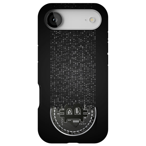 Bitcoin Crypto3 Tough Cases For Apple iPhone (17, 16, 15, 14, 13, 12, 11, X, SE, 8, 7/ Air, Plus, Pro, Max, Mini, XR, XS), Print in USA