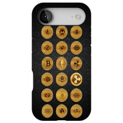 Bitcoin Crypto4 Tough Cases For Apple iPhone (17, 16, 15, 14, 13, 12, 11, X, SE, 8, 7/ Air, Plus, Pro, Max, Mini, XR, XS), Print in USA