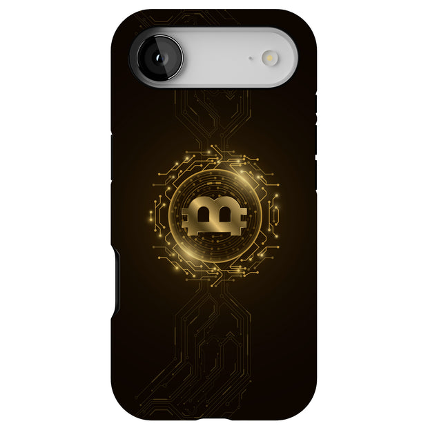 Bitcoin Crypto8 Tough Cases For Apple iPhone (17, 16, 15, 14, 13, 12, 11, X, SE, 8, 7/ Air, Plus, Pro, Max, Mini, XR, XS), Print in USA
