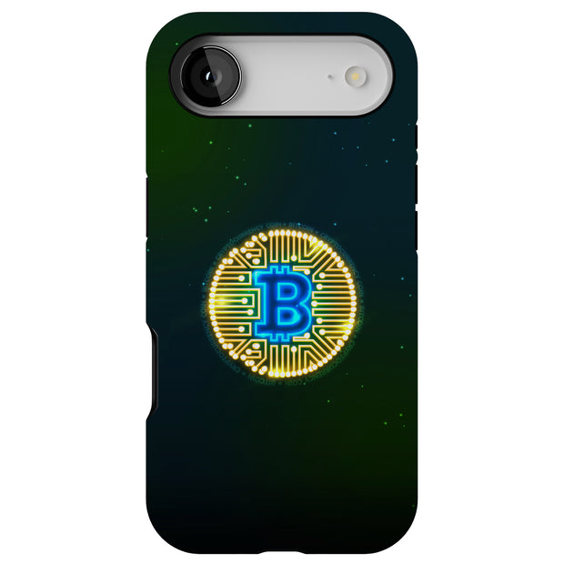 Bitcoin Money 2 Tough Cases For Apple iPhone (17, 16, 15, 14, 13, 12, 11, X, SE, 8, 7/ Air, Plus, Pro, Max, Mini, XR, XS), Print in USA