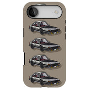 Toyota AE86 Tough Cases For Apple iPhone (17, 16, 15, 14, 13, 12, 11, X, SE, 8, 7/ Air, Plus, Pro, Max, Mini, XR, XS), Print in USA