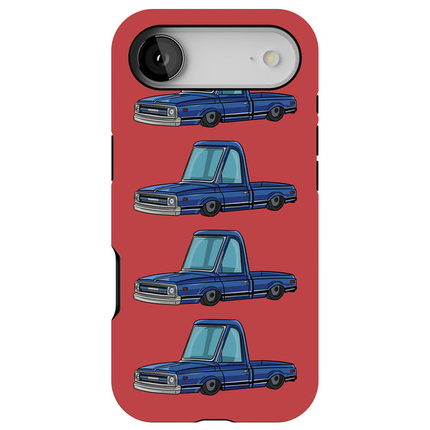 Pickup Truck Tough Cases For Apple iPhone (17, 16, 15, 14, 13, 12, 11, X, SE, 8, 7/ Air, Plus, Pro, Max, Mini, XR, XS), Print in USA