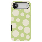 Circle Dots Tough Cases For Apple iPhone (17, 16, 15, 14, 13, 12, 11, X, SE, 8, 7/ Air, Plus, Pro, Max, Mini, XR, XS), Print in USA