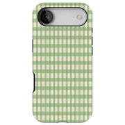 Green Lines Tough Cases For Apple iPhone (17, 16, 15, 14, 13, 12, 11, X, SE, 8, 7/ Air, Plus, Pro, Max, Mini, XR, XS), Print in USA