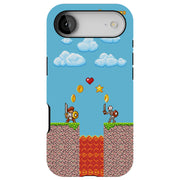 Retro Games 3 Tough Cases For Apple iPhone (17, 16, 15, 14, 13, 12, 11, X, SE, 8, 7/ Air, Plus, Pro, Max, Mini, XR, XS), Print in USA