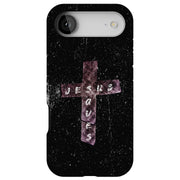 Jesus Saves 1 Tough Cases For Apple iPhone (17, 16, 15, 14, 13, 12, 11, X, SE, 8, 7/ Air, Plus, Pro, Max, Mini, XR, XS), Print in USA