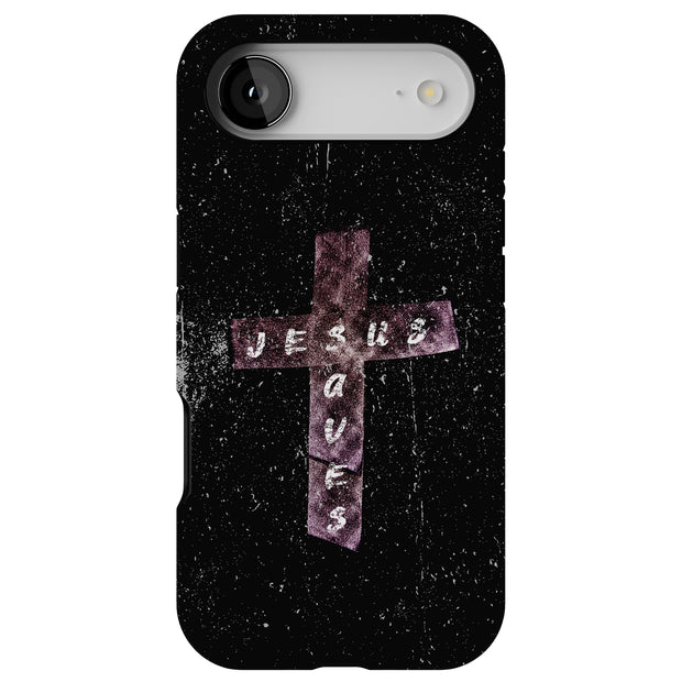 Jesus Saves 1 Tough Cases For Apple iPhone (17, 16, 15, 14, 13, 12, 11, X, SE, 8, 7/ Air, Plus, Pro, Max, Mini, XR, XS), Print in USA