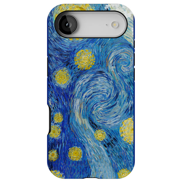 Starry Night Tough Cases For Apple iPhone (17, 16, 15, 14, 13, 12, 11, X, SE, 8, 7/ Air, Plus, Pro, Max, Mini, XR, XS), Print in USA