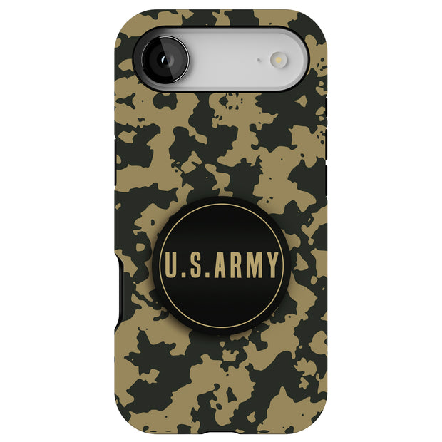 US Army 1 Tough Cases For Apple iPhone (17, 16, 15, 14, 13, 12, 11, X, SE, 8, 7/ Air, Plus, Pro, Max, Mini, XR, XS), Print in USA