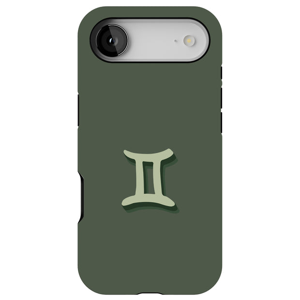 Gemini Sign Tough Cases For Apple iPhone (17, 16, 15, 14, 13, 12, 11, X, SE, 8, 7/ Air, Plus, Pro, Max, Mini, XR, XS), Print in USA