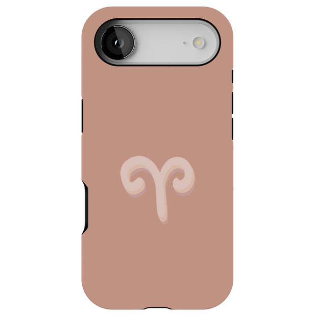 Aries Zodiac Tough Cases For Apple iPhone (17, 16, 15, 14, 13, 12, 11, X, SE, 8, 7/ Air, Plus, Pro, Max, Mini, XR, XS), Print in USA