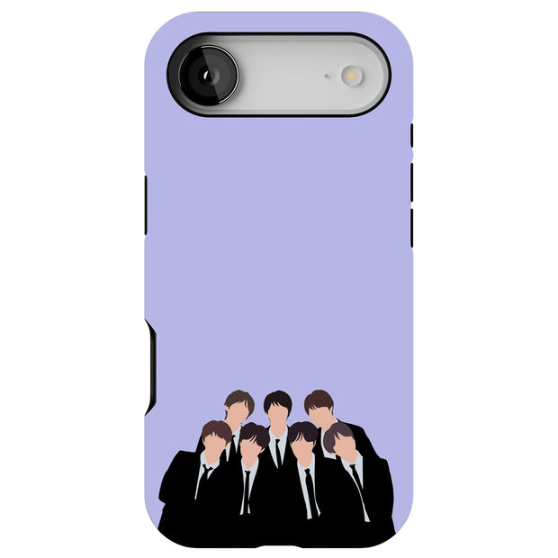 BTS KPOP 11 Tough Cases For Apple iPhone (17, 16, 15, 14, 13, 12, 11, X, SE, 8, 7/ Air, Plus, Pro, Max, Mini, XR, XS), Print in USA