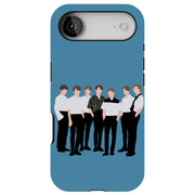 BTS Bangtan 13 Tough Cases For Apple iPhone (17, 16, 15, 14, 13, 12, 11, X, SE, 8, 7/ Air, Plus, Pro, Max, Mini, XR, XS), Print in USA