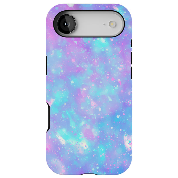 Opal Marble 3 Tough Cases For Apple iPhone (17, 16, 15, 14, 13, 12, 11, X, SE, 8, 7/ Air, Plus, Pro, Max, Mini, XR, XS), Print in USA