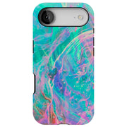 Opal Marble 6 Tough Cases For Apple iPhone (17, 16, 15, 14, 13, 12, 11, X, SE, 8, 7/ Air, Plus, Pro, Max, Mini, XR, XS), Print in USA