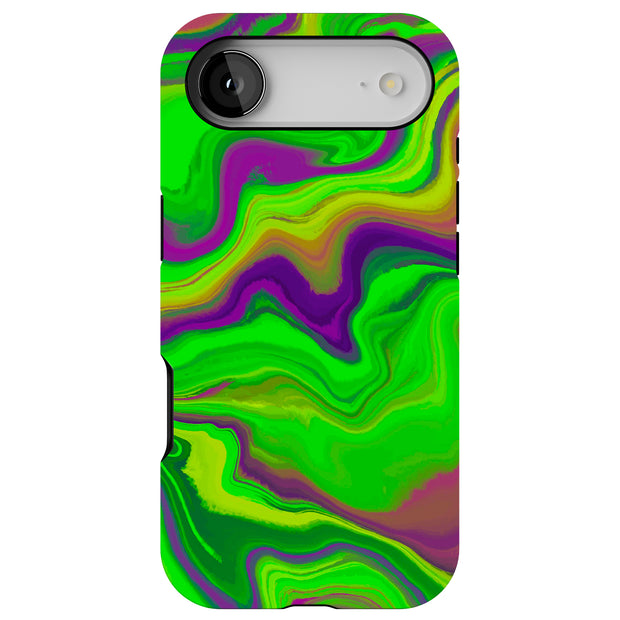Opal Marble 9 Tough Cases For Apple iPhone (17, 16, 15, 14, 13, 12, 11, X, SE, 8, 7/ Air, Plus, Pro, Max, Mini, XR, XS), Print in USA