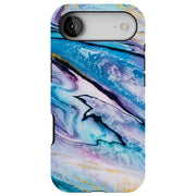 Opal Marble 15 Tough Cases For Apple iPhone (17, 16, 15, 14, 13, 12, 11, X, SE, 8, 7/ Air, Plus, Pro, Max, Mini, XR, XS), Print in USA