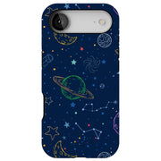 Stars Planet 12 Tough Cases For Apple iPhone (17, 16, 15, 14, 13, 12, 11, X, SE, 8, 7/ Air, Plus, Pro, Max, Mini, XR, XS), Print in USA