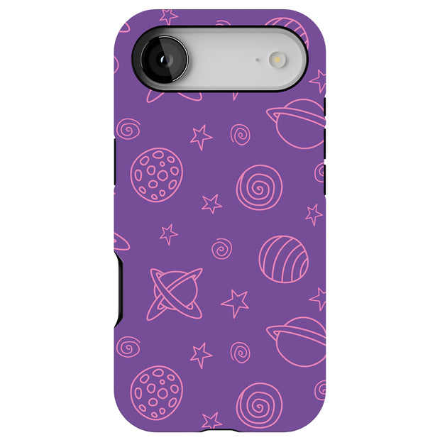 Stars Planet 20 Tough Cases For Apple iPhone (17, 16, 15, 14, 13, 12, 11, X, SE, 8, 7/ Air, Plus, Pro, Max, Mini, XR, XS), Print in USA