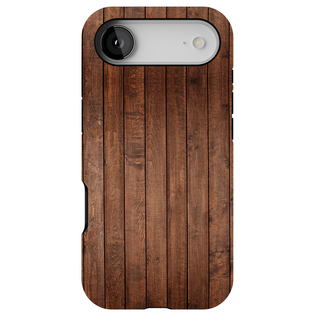 Wood 7 Tough Cases For Apple iPhone (17, 16, 15, 14, 13, 12, 11, X, SE, 8, 7/ Air, Plus, Pro, Max, Mini, XR, XS), Print in USA