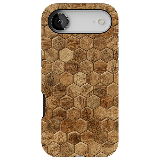 Wood 8 Tough Cases For Apple iPhone (17, 16, 15, 14, 13, 12, 11, X, SE, 8, 7/ Air, Plus, Pro, Max, Mini, XR, XS), Print in USA