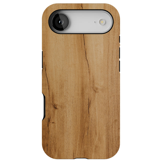 Wood 12 Tough Cases For Apple iPhone (17, 16, 15, 14, 13, 12, 11, X, SE, 8, 7/ Air, Plus, Pro, Max, Mini, XR, XS), Print in USA