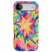 Tie Dye Trippy Tough Cases For Apple iPhone (17, 16, 15, 14, 13, 12, 11, X, SE, 8, 7/ Air, Plus, Pro, Max, Mini, XR, XS), Print in USA