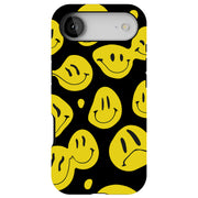 Smiley Face Tough Cases For Apple iPhone (17, 16, 15, 14, 13, 12, 11, X, SE, 8, 7/ Air, Plus, Pro, Max, Mini, XR, XS), Print in USA