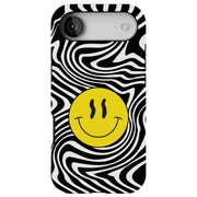 Trippy Smiley Tough Cases For Apple iPhone (17, 16, 15, 14, 13, 12, 11, X, SE, 8, 7/ Air, Plus, Pro, Max, Mini, XR, XS), Print in USA