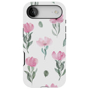 Elegant flower Tough Cases For Apple iPhone (17, 16, 15, 14, 13, 12, 11, X, SE, 8, 7/ Air, Plus, Pro, Max, Mini, XR, XS), Print in USA