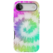 Tie Dye Art 1 Tough Cases For Apple iPhone (17, 16, 15, 14, 13, 12, 11, X, SE, 8, 7/ Air, Plus, Pro, Max, Mini, XR, XS), Print in USA