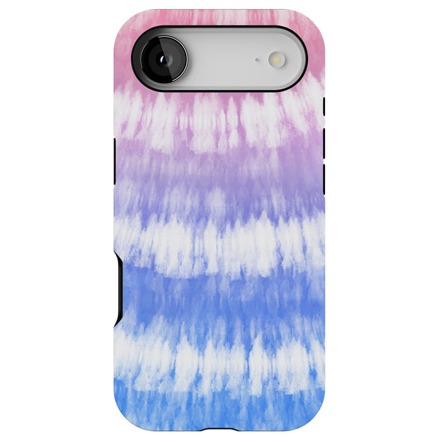 Tie Dye Art Tough Cases For Apple iPhone (17, 16, 15, 14, 13, 12, 11, X, SE, 8, 7/ Air, Plus, Pro, Max, Mini, XR, XS), Print in USA