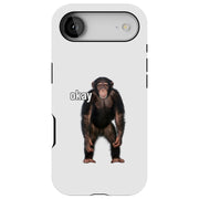 Funny Meme Okay Tough Cases For Apple iPhone (17, 16, 15, 14, 13, 12, 11, X, SE, 8, 7/ Air, Plus, Pro, Max, Mini, XR, XS), Print in USA