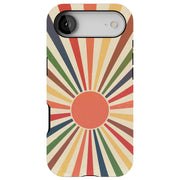 Vintage Sun Tough Cases For Apple iPhone (17, 16, 15, 14, 13, 12, 11, X, SE, 8, 7/ Air, Plus, Pro, Max, Mini, XR, XS), Print in USA