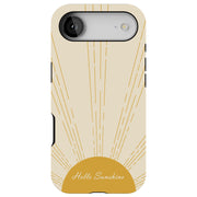 Hello Sunshine Tough Cases For Apple iPhone (17, 16, 15, 14, 13, 12, 11, X, SE, 8, 7/ Air, Plus, Pro, Max, Mini, XR, XS), Print in USA