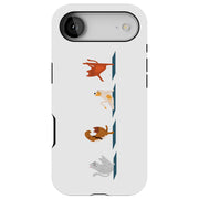 Cat Do Yoga Tough Cases For Apple iPhone (17, 16, 15, 14, 13, 12, 11, X, SE, 8, 7/ Air, Plus, Pro, Max, Mini, XR, XS), Print in USA