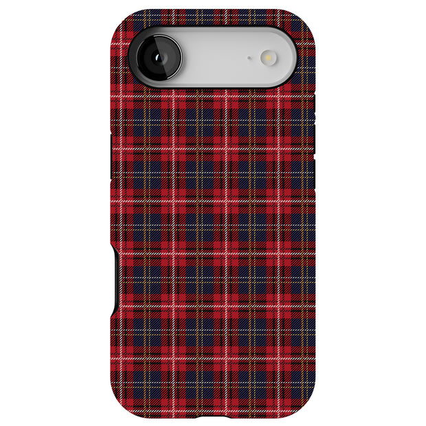 Classic Plaid 1 Tough Cases For Apple iPhone (17, 16, 15, 14, 13, 12, 11, X, SE, 8, 7/ Air, Plus, Pro, Max, Mini, XR, XS), Print in USA