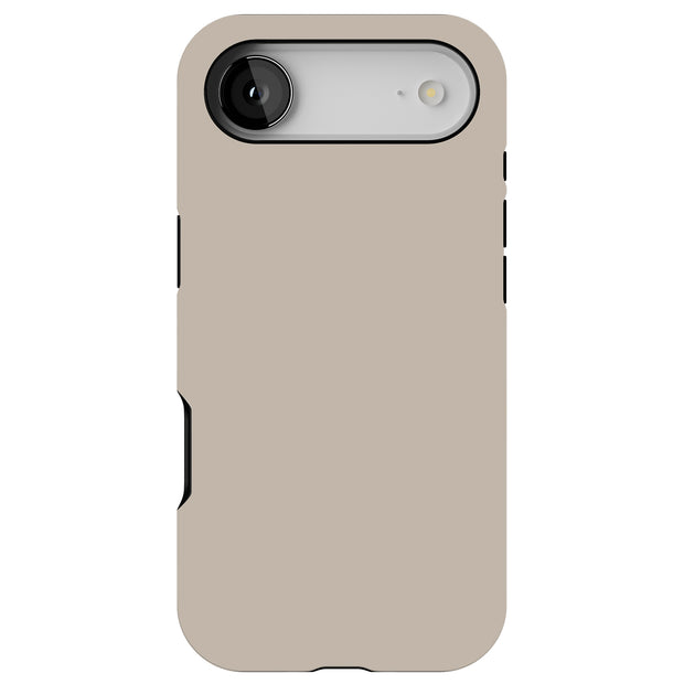 Pastel Gray Tough Cases For Apple iPhone (17, 16, 15, 14, 13, 12, 11, X, SE, 8, 7/ Air, Plus, Pro, Max, Mini, XR, XS), Print in USA